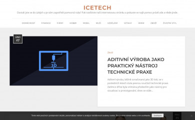 icetech.cz screenshot