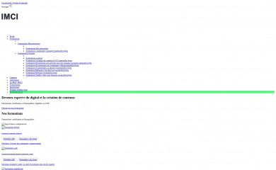 imci-formation.com screenshot