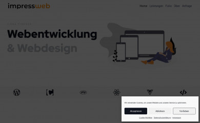impressweb.de screenshot