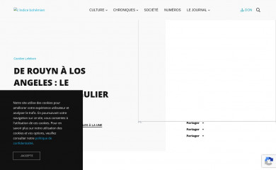 indicebohemien.org screenshot