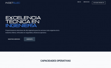 ingetelec.cl screenshot