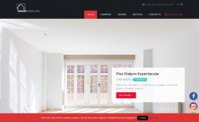 inmobiliariarojas.es screenshot
