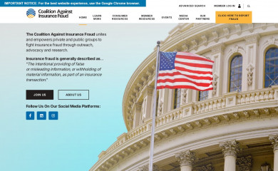 insurancefraud.org screenshot