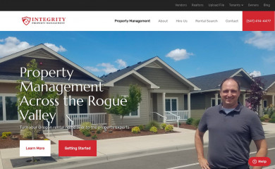 integritypropertymanagement.com screenshot