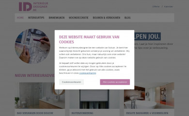 interieurdesigner.be screenshot