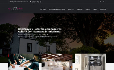 interiorismoquintana.es screenshot