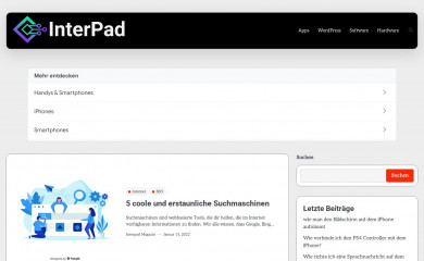 interpad.de screenshot