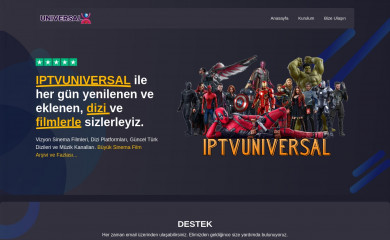 iptvuniversal.net screenshot