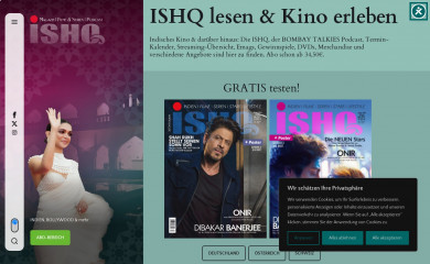 ishq.de screenshot