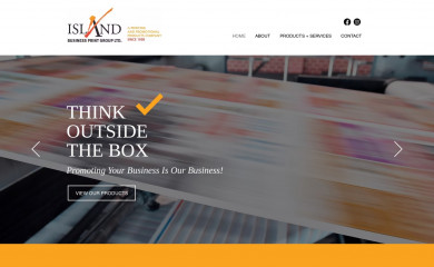 islandprintgroup.com screenshot