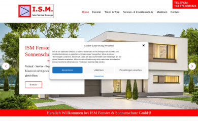 ism-fenster.at screenshot
