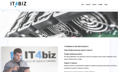 it4biz.si screenshot