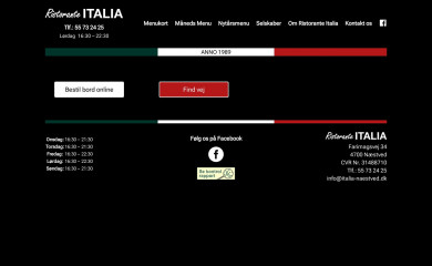 italia-naestved.dk screenshot