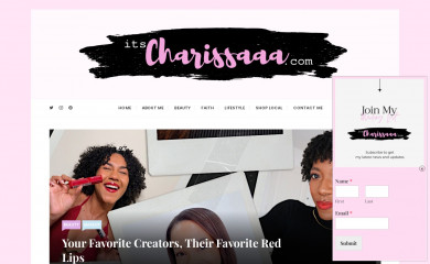 itscharissaaa.com screenshot