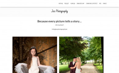 jessphotography.be screenshot
