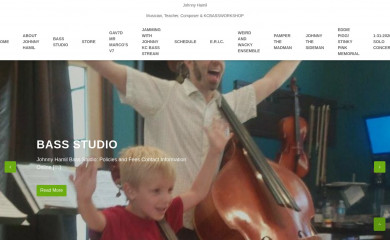 johnnyhamil.com screenshot