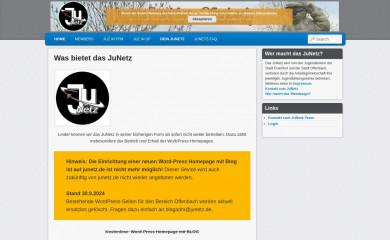 junetz.de screenshot