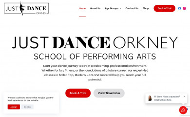 justdanceorkney.co.uk screenshot