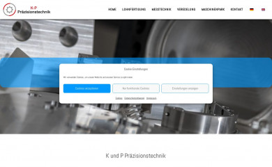 k-p-praezisionstechnik.de screenshot