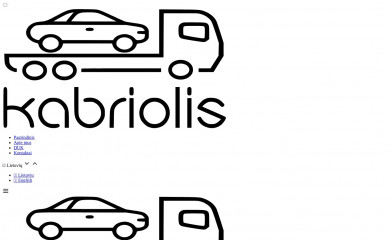 kabriolis.lt screenshot