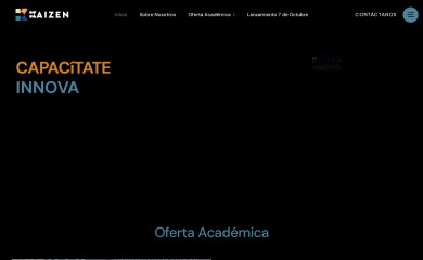 kaizen.edu.py screenshot