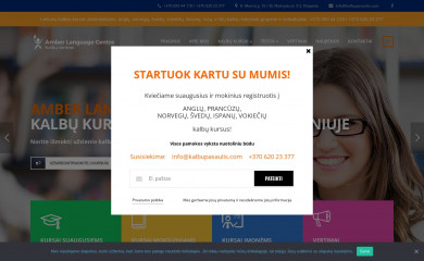 kalbupasaulis.com screenshot