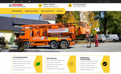 kanalreinigung.co.at screenshot