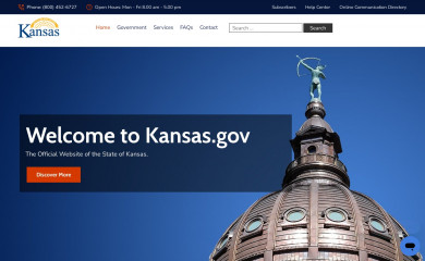 kansas.gov screenshot
