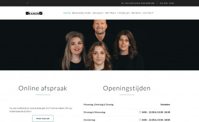kapsalonramon.nl screenshot