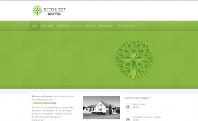 karmel.no screenshot