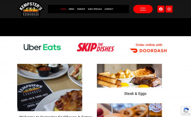 kempsterscookhouse.ca screenshot