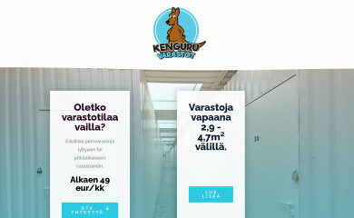 kenguruvarastot.fi screenshot