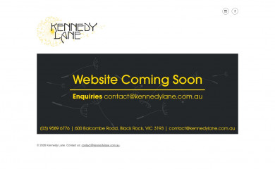 kennedylane.com.au screenshot