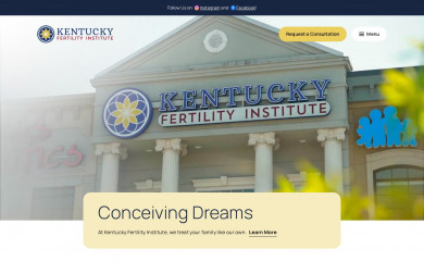 kentuckyfertility.com screenshot