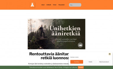 kertojanaani.fi screenshot