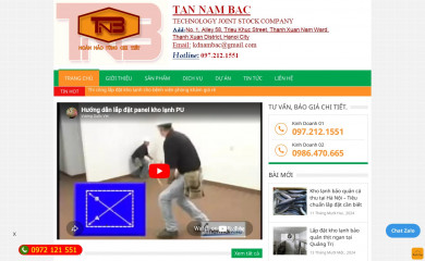 kholanhnambac.com screenshot