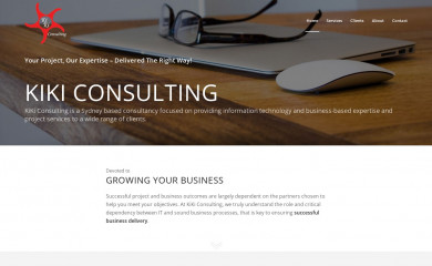 kikiconsulting.com.au screenshot