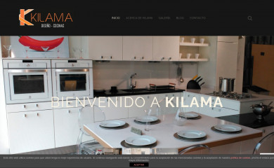 kilamacocinas.com screenshot