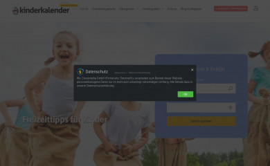 kinder-kalender.de screenshot