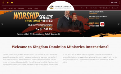 kingdomdominionmin.com screenshot