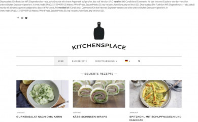 kitchensplace.de screenshot