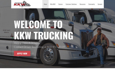 kkwtrucks.com screenshot