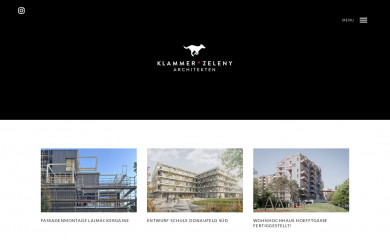 klammerzeleny.at screenshot