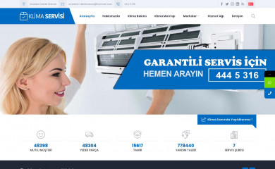 klimaservis-klimaservisi.com screenshot