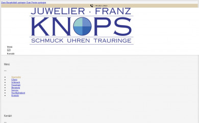 knops-kleve.de screenshot