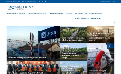 kolejowyportal.pl screenshot