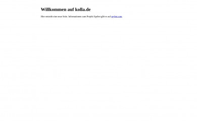 kolla.de screenshot