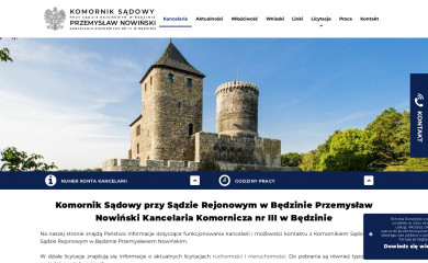 komornik-bedzin.pl screenshot