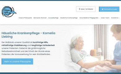 krankenpflege-liebing.de screenshot