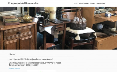 kringloopbovensmilde.nl screenshot